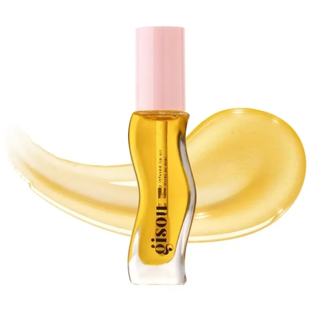 Gisou Honey Infused Lip Oil Honey Gold Shade New In Box